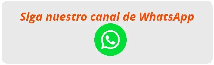 WhatsApp nuestro canal